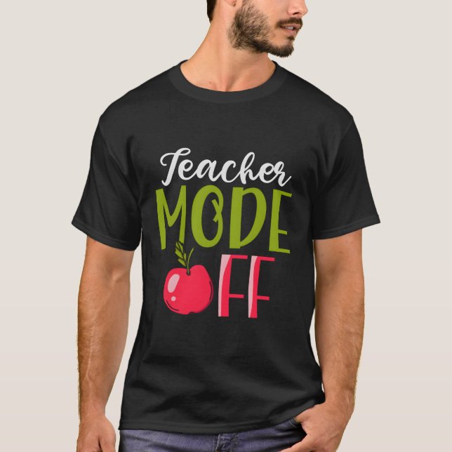 T-shirt Mode enseignant désactivé (Devant)