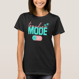 T-shirt Mode Enseignant Happy Dernier Jour De L'École Été