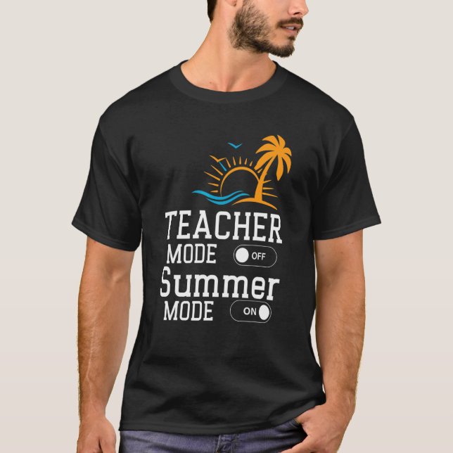 T-shirt Mode Enseignant Happy Mode Été Sur Enseignants Su (Devant)