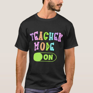 T-shirt Mode Enseignant Sur Coussin