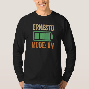 T-shirt Mode Ernesto sur batterie