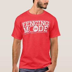 T-shirt Mode escrime sur Combat Sport Sword Fencer Fightin