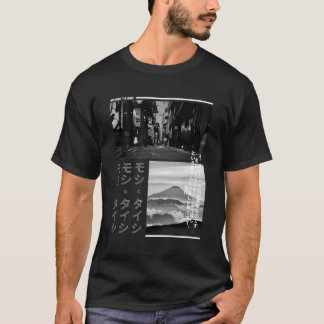 T-shirt Mode esthétique des vêtements de rue japonais