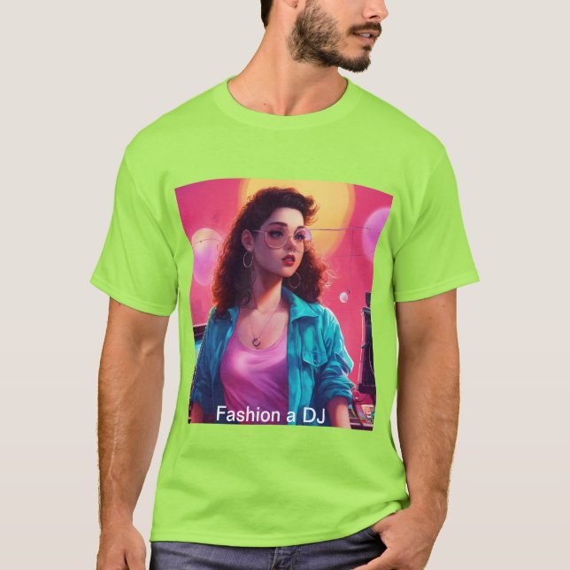 T-shirt Mode et DJ (Devant)