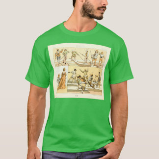 T-shirt Mode et mode de vie italiens antiques 15ème siècle