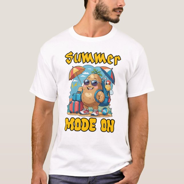 T-shirt Mode été activé (Devant)