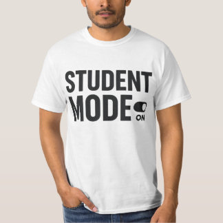 T-shirt Mode Étudiant Activé – Motivation Drôle pour les É