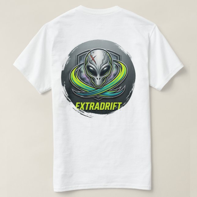 T-shirt Mode extraterrestre dérive (Design dos)