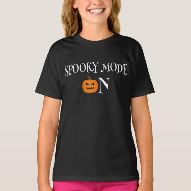 T-shirt Mode Fantôme Activé - Halloween 2022 (Devant)