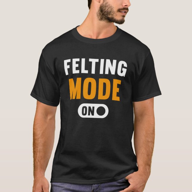 T-shirt Mode Felting sur (Devant)