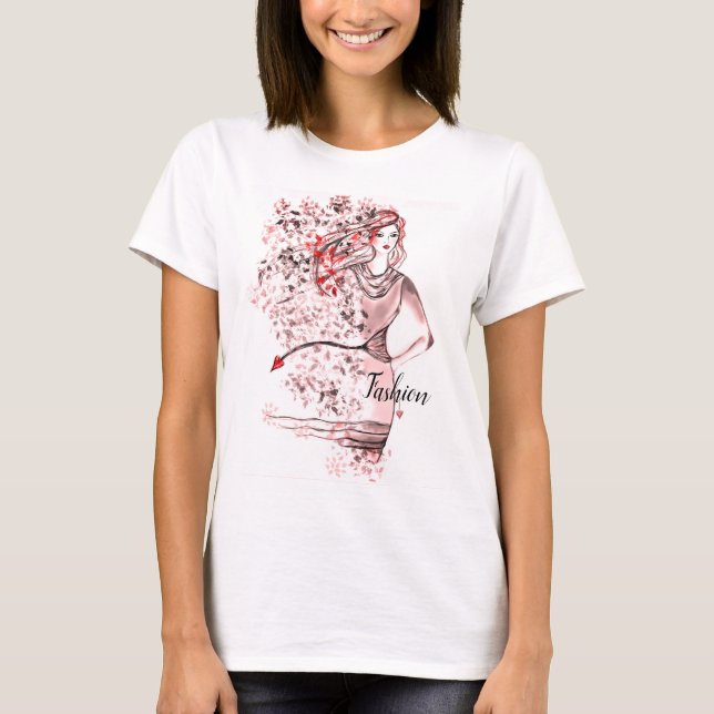T-shirt mode femme (Devant)