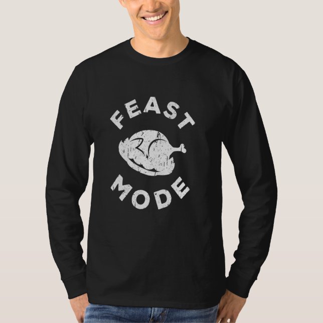 T-shirt Mode Festin Jour de Thanksgiving (Devant)