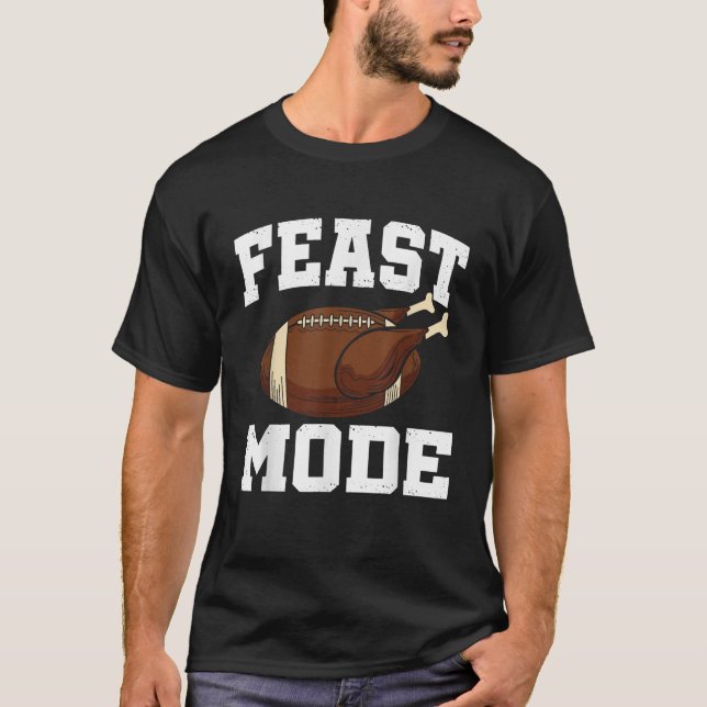 T-shirt Mode Fête Football Turquie Drôle Thanksgiving Cade (Devant)