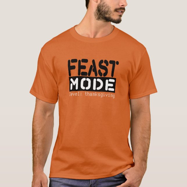 T-shirt Mode fête - Niveau : Thanksgiving Funny Tee (Devant)