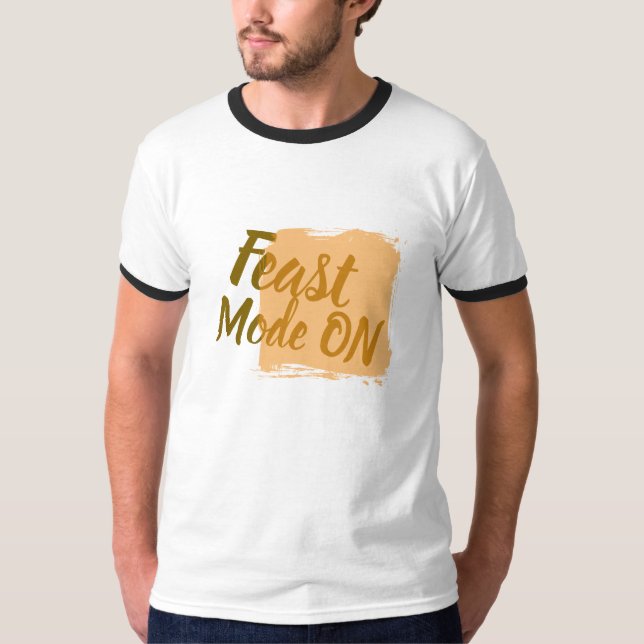 T-shirt Mode Fête Sur Foodie Drôle (Devant)