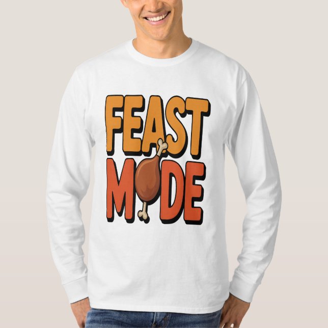 T-shirt Mode fête Thanksgiving Funny Turquie Leg Holiday (Devant)