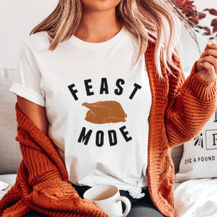 T-shirt Mode fête Thanksgiving Turquie femmes
