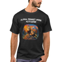 Mode Furet Alpha – Tee pour Hommes d'Aventure