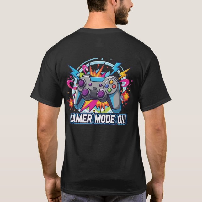 T-shirt Mode Gamer activé ! (Dos)