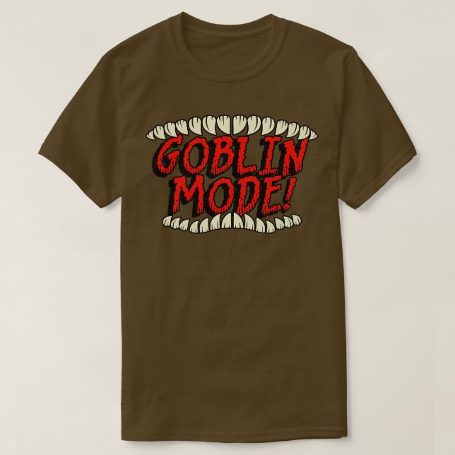T-SHIRT MODE GOBLIN (Design devant)