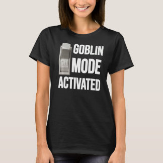 T-shirt Mode Goblin Mème Activé Mème Lazy Mental Health Hu