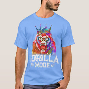 T-shirt Mode GorillaRoi Bête Entraînement Gym Motivation F