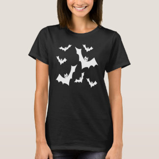 T-shirt Mode gothique chauves-souris vampires