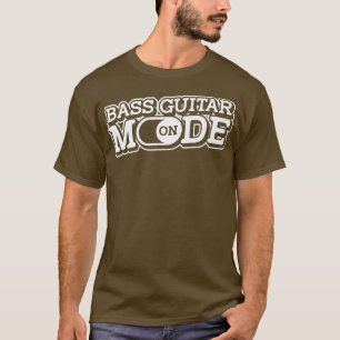 T-shirt Mode guitare basse activéJoueur de basse Musique B