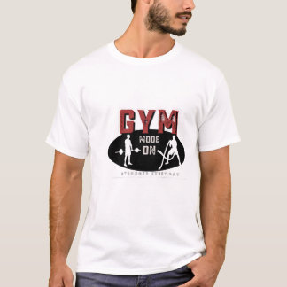 T-shirt Mode Gym Activé | Plus fort chaque jour Fitness Te