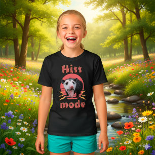 T-shirt Mode Hiss Funny Opossum Hisser