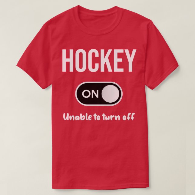T-shirt Mode Hockey (Design devant)
