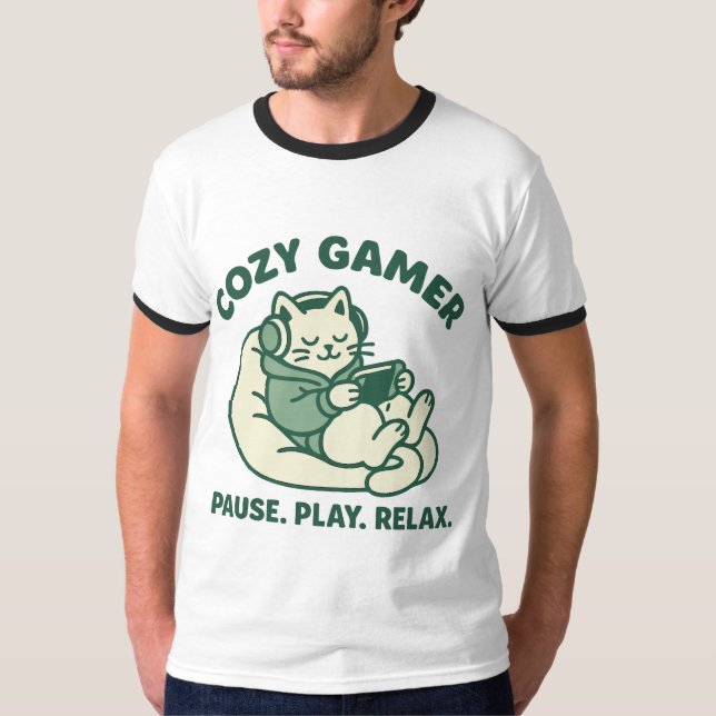 T-shirt Mode Joueur Confort (Devant)