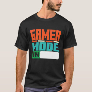 T-shirt Mode Joueur sur les jeux vidéo Jouer