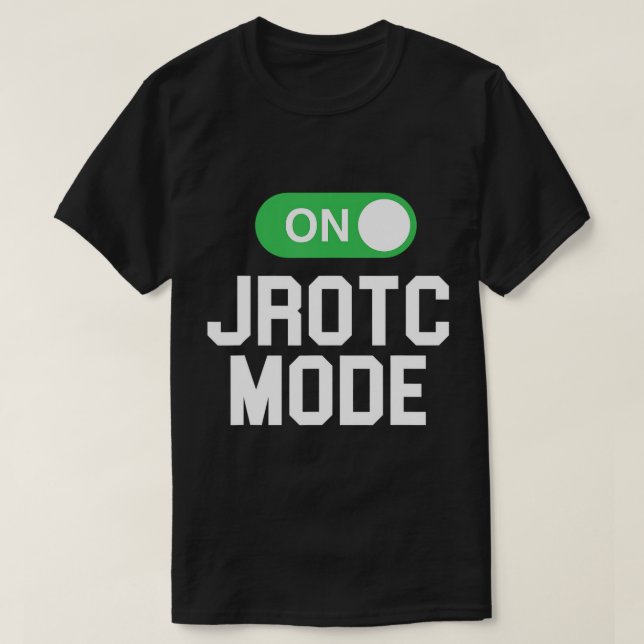T-shirt Mode JROTC Sur chemise Cool pour les membres JROTC (Design devant)