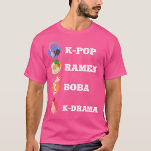 T-shirt Mode K-Pop pour les fans de K-Drama coréen K-Pop M
