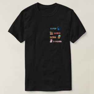 T-shirt Mode K-Pop pour les fans de K-Drama et K-Pop corée