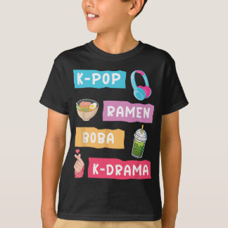 T-shirt Mode K-Pop pour les fans de K-Drama et K-Pop M cor