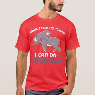 T-shirt Mode Koala Activé Esprit de Vie Animal Soigneurs d