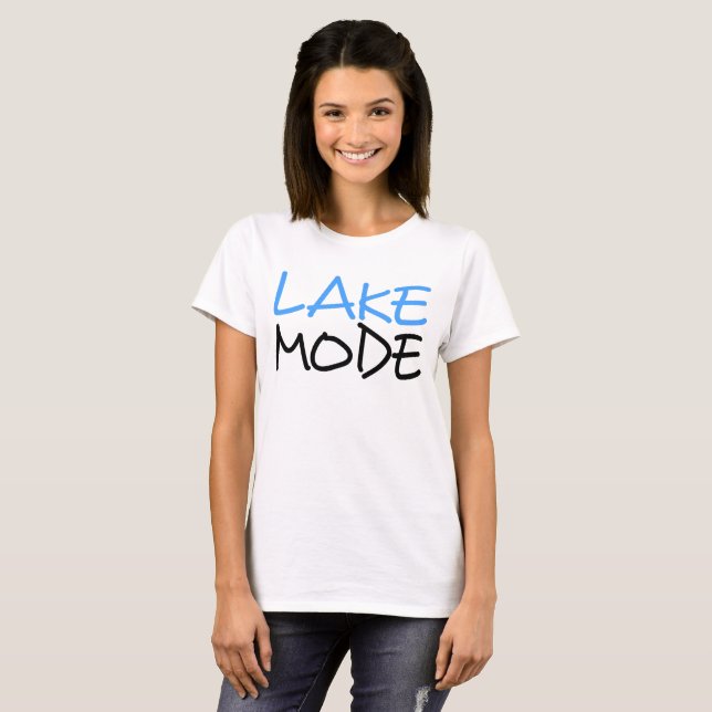 T-shirt Mode lac (Devant entier)