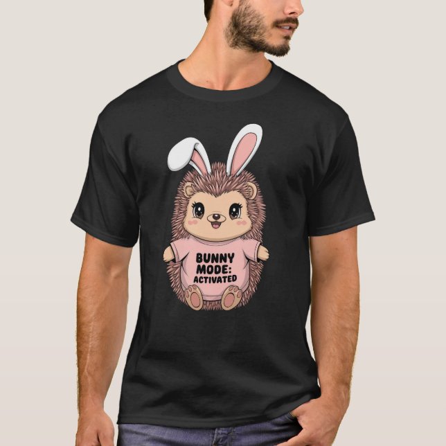 T-shirt Mode lapin : Activé (Devant)