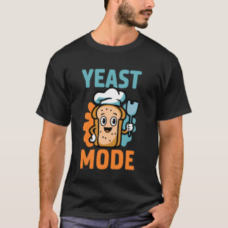 T-shirt Mode Levure, Pâtissier Boulanger Pain Au Levain Gi