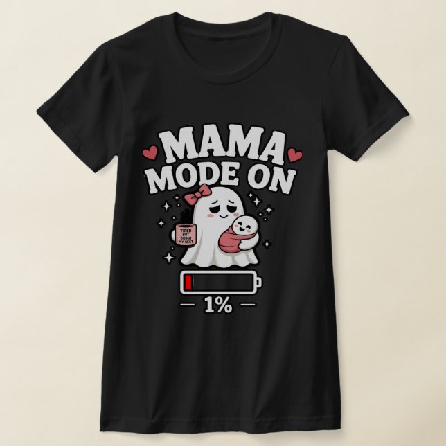 T-Shirt Mode Maman Activé (Poser)