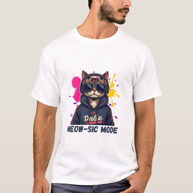 T-shirt Mode MeowSic (Devant)