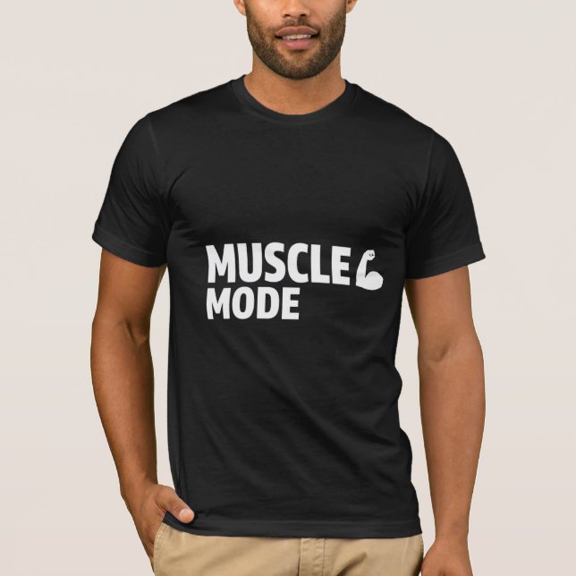 T-SHIRT MODE MUSCLE (Devant)