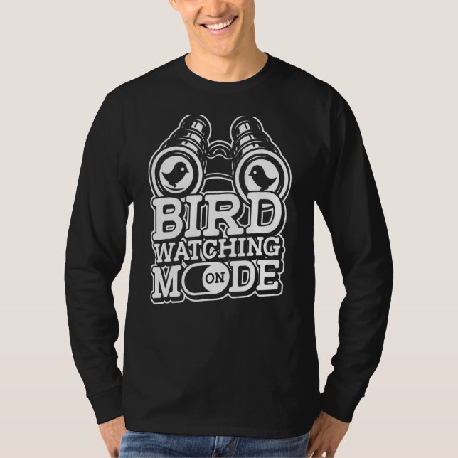 T-shirt Mode Oiseau Sur Ornithologue Oiseau Oiseau Wa (Devant)