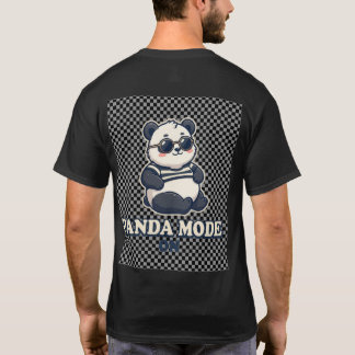 T-shirt Mode Panda Translucide Activé (Nouveau Design 🔥)