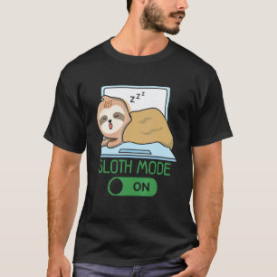 T-shirt Mode Paresseux Sur Paresseux Herbivore Faune Anim