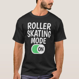 T-shirt Mode Patinage à rouleaux sur patinage à rouleaux