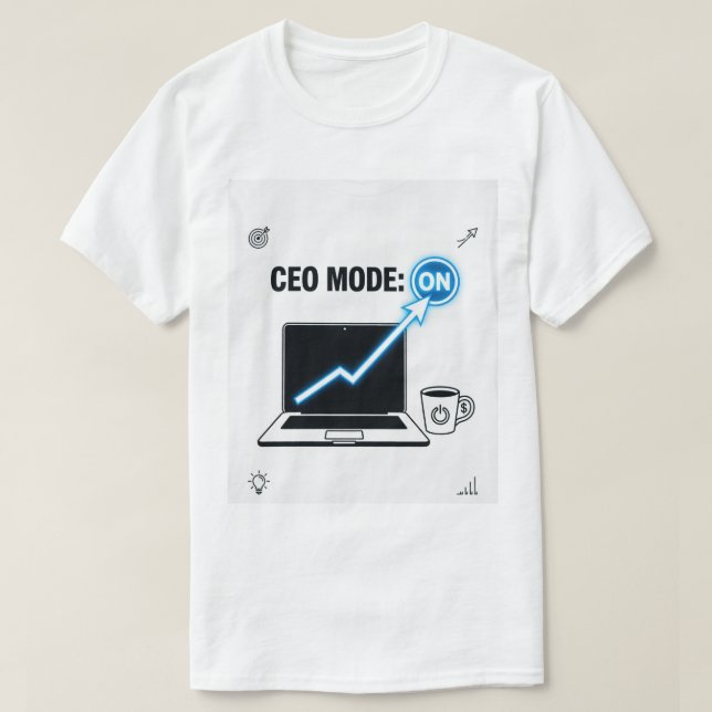 T-shirt Mode PDG : ACTIVÉ – Chemise à manches courtes pour (Design devant)
