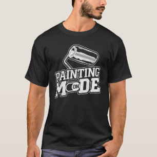 T-shirt Mode Peinture décorateur de la maison sur